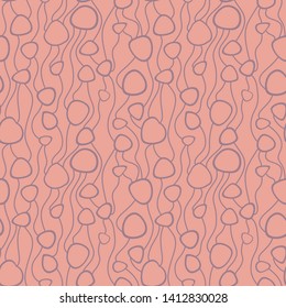 Abstract vector colorful seamless pattern. Retro hand drawn abstract organic pattern for textile, wrapping paper, prints, fabric, wallpaper, web etc.