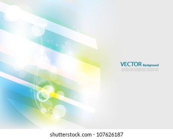  Abstract Vector Colorful Straight Lines, EPS 10