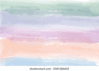 Abstract vector colorful watercolor paint background for business card or flyer template. Backgrounds for poster, banner or flyer. Brush strokes painting pastel color watercolour. Artist hand paint