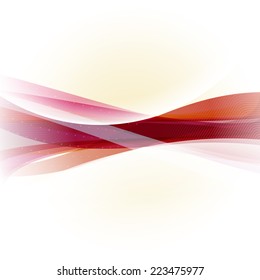 Abstract vector colorful wave background. Futuristic technology design