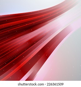 Abstract vector colorful wave background. Futuristic technology design