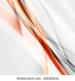 Abstract vector colorful wave background. Futuristic technology design