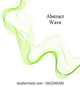 Abstract vector colorful wave lines yа white background. Modern design elements