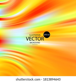 Resumen vectorial de líneas de onda coloridas por а fondo blanco. Elementos de diseño modernos