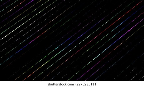 Abstract vector colors vanishing texture. The concept of data movement by binary code. Halftone with noise effect and dots. Matrix background on screen. Futuristic pattern.