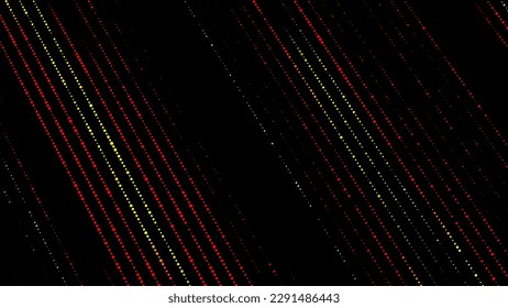 Abstract vector colors vanishing texture. The concept of data movement by binary code. Halftone with noise effect and dots. Matrix background on screen. Futuristic pattern.