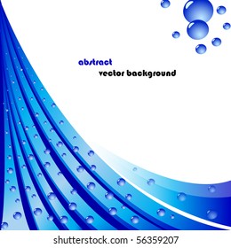 abstract vector composition with drops