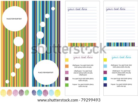 abstract vector computer design creative page stock vector royalty creative page layout design