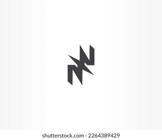 Abstract vector concept logo design icon
