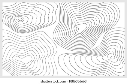 Abstract vector contour background for wallpaper, web design, landing page, social media template.