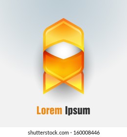 Abstract vector corporate icon
