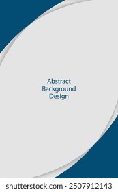 Abstract vector cover design template