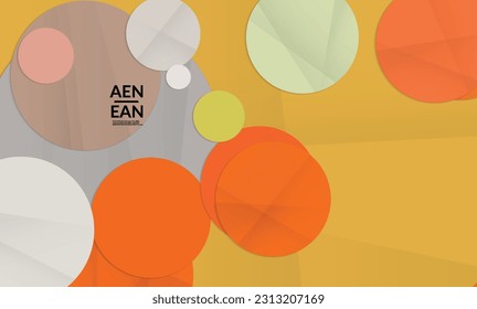 Abstract vector cover template with folded paper overlapping geometric shapes. Environmental design with cut out geometric objects made of recycled reused paper. Top view geometric pattern.