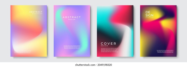 Abstract vector covers design template. Geometric gradient background. Background for decoration presentation, brochure, catalog, poster, book, magazine