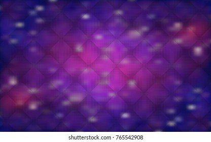 abstract vector creative background  in red, violet and black with Bokeh effect. created using geometric shapes and gradient mesh with the appearance of stars and galaxies. outer space texture