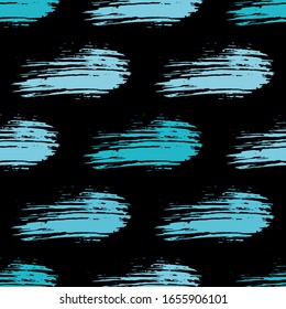 Abstract vector creative seamless pattern with brush strokes. Colorful background for printing brochure, poster, card, print, textile design, magazines, sport wear. Modern trendy design