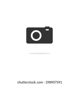 Abstract vector credit card icon flat design isolated on a white background.