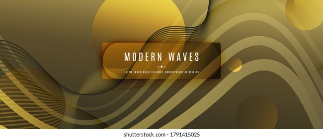 Abstract Vector Curve. Gold Geometric Wallpaper. 3d Fluid Shapes. Technology Pattern. Yellow Abstract Vector Curve. Vivid Vibrant Stripes. Flow Magazine. Gradient Abstract Vector Curve.