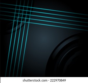 Abstract vector dark background
