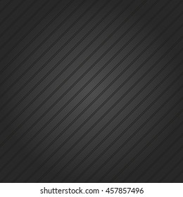 Abstract vector dark wallpaper with diagonal strips. Seamless colored background