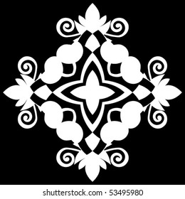 abstract vector decoration