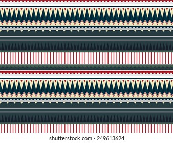 Abstract vector decorative ethnic ornamental background. Seamless texture.