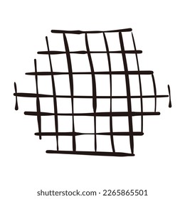 Abstract vector decorative line element