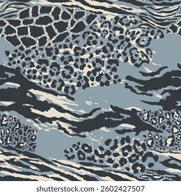 Abstract Vector Design of Animal Skin