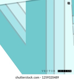 Abstract vector design with a background of colorful line patterns , vector design