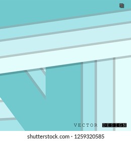 Abstract vector design with a background of colorful line patterns , vector design