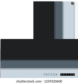 Abstract vector design with a background of colorful line patterns , vector design