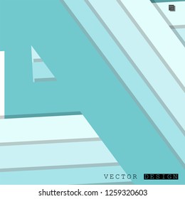 Abstract vector design with a background of colorful line patterns , vector design