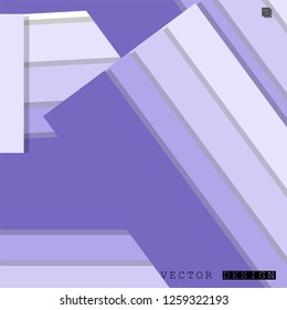 Abstract vector design with a background of colorful line patterns , vector design