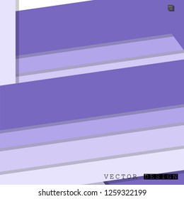 Abstract vector design with a background of colorful line patterns , vector design