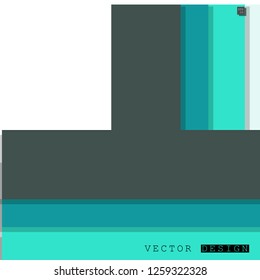 Abstract vector design with a background of colorful line patterns , vector design