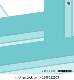 Abstract vector design with a background of colorful line patterns , vector design