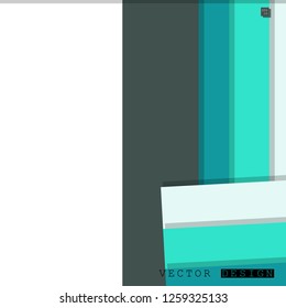 Abstract vector design with a background of colorful line patterns , vector design