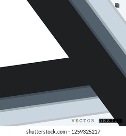Abstract vector design with a background of colorful line patterns , vector design