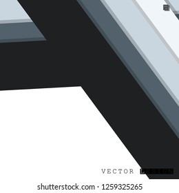 Abstract vector design with a background of colorful line patterns , vector design
