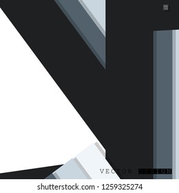 Abstract vector design with a background of colorful line patterns , vector design