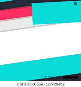 Abstract vector design with a background of colorful line patterns , vector design