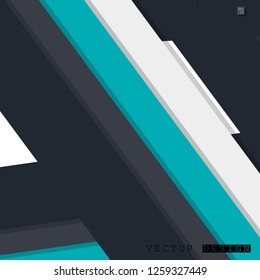Abstract vector design with a background of colorful line patterns , vector design