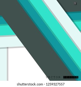 Abstract vector design with a background of colorful line patterns , vector design