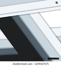 Abstract vector design with a background of colorful line patterns , vector design