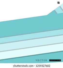 Abstract vector design with a background of colorful line patterns , vector design