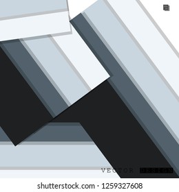 Abstract vector design with a background of colorful line patterns , vector design