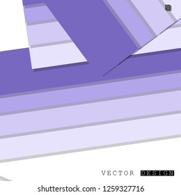 Abstract vector design with a background of colorful line patterns , vector design