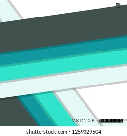 Abstract vector design with a background of colorful line patterns , vector design