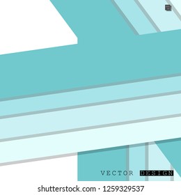Abstract vector design with a background of colorful line patterns , vector design