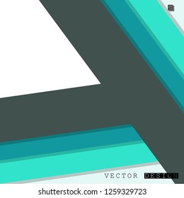 Abstract vector design with a background of colorful line patterns , vector design